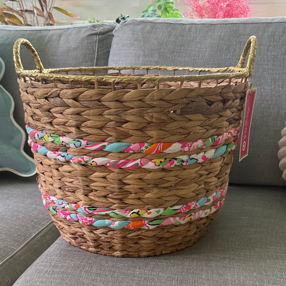 Lilly Pulitzer for Target Braided Wicket Basket